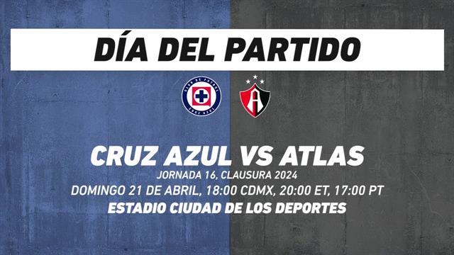 Cruz Azul vs Atlas, frente a frente: Liga MX