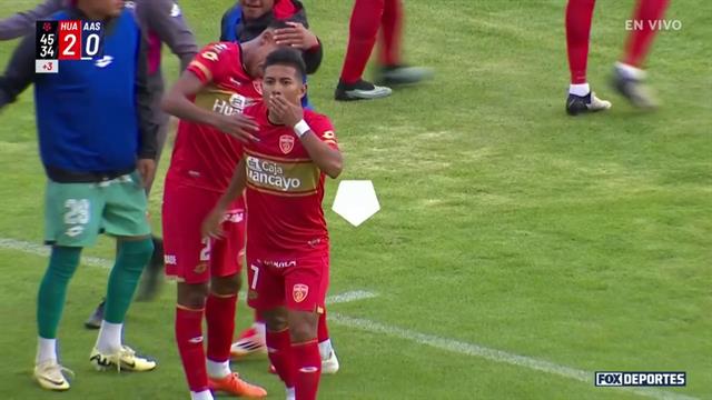 Gol, Sport Huancayo 2-0 Alianza Atlético: Liga de Perú