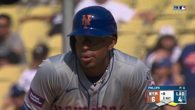 Carrera, New York Mets 6-4 Los Angeles Dodgers: MLB