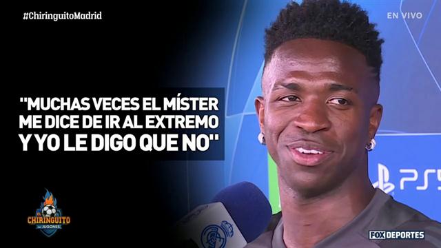 Vinícius Jr. se siente cómodo como ‘9’... ¿Real Madrid ya piensa en Kylian Mbappé?: El Chiringuito