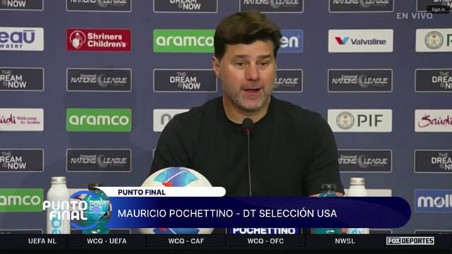 “No perdimos por falta de actitud” Mauricio Pochettino: Punto Final