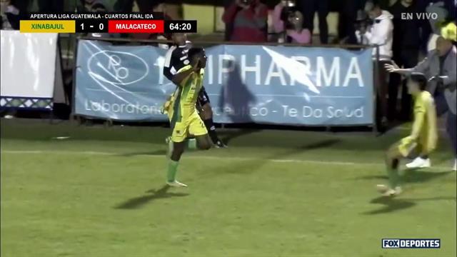 Gol, Xinabajul 2-0 Malacateco: Liga de Guatemala