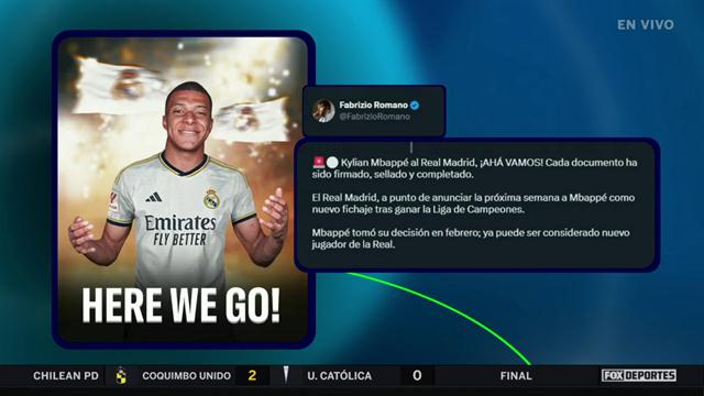 Mbappé llegará al Real Madrid: Punto Final