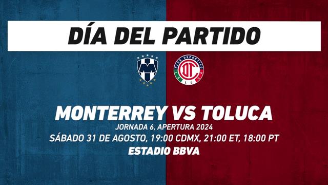 Monterrey vs Toluca, frente a frente: Liga MX