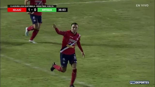 Gol, Xelajú 1-0 Antigua: Liga Nacional de Guatemala