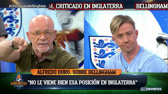 Jude Bellingham no rinde igual en la selección inglesa y en el Real Madrid: El Chiringuito