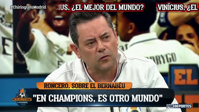 "La Champions es otro mundo", Tomás Roncero: El Chiringuito