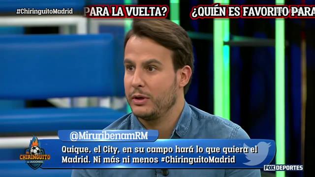 "El Real Madrid se siente cómodo en la adversidad", Juanfe Sanz: El Chiringuito