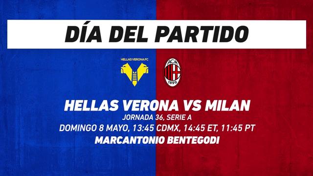 Hellas Verona vs Milan, frente a frente: Serie A