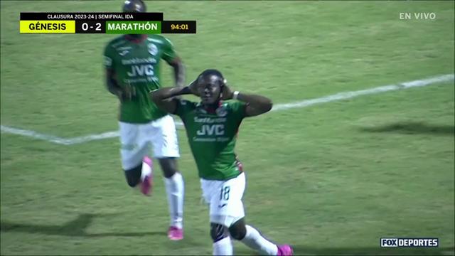 Gol, Génesis 0-2 Marathón: Liga de Honduras