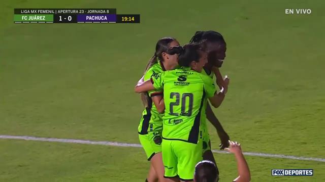Gol, FC Juárez 1-0 Pachuca: Liga MX Femenil