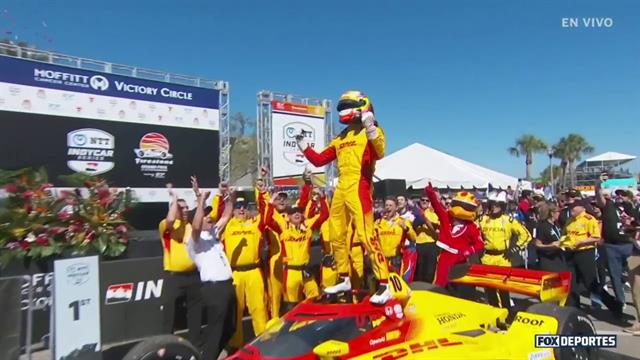 Álex Palou tras su victoria en el GP de St. Petersburg: IndyCar Series