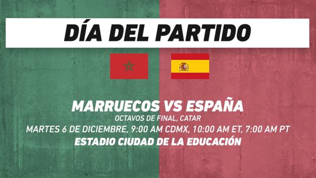 Marruecos vs España: Catar