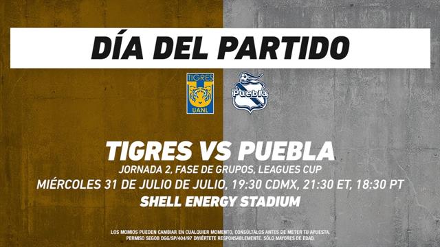 Tigres vs Puebla, frente a frente: Futbol