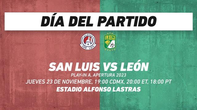 San Luis vs León, frente a frente: Liga MX