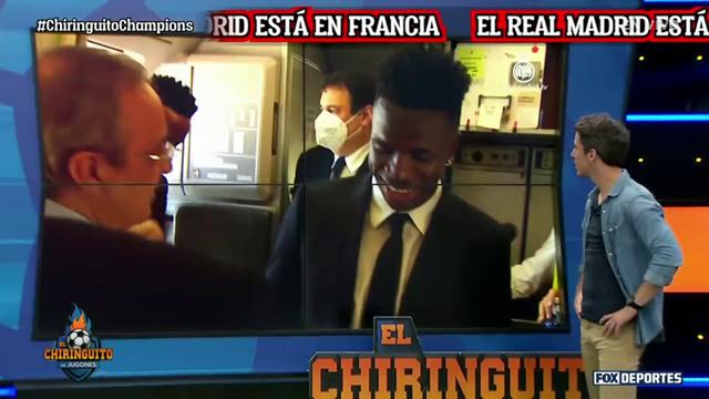 Florentino Pérez viajó con los jugadores del Real Madrid: El Chiringuito