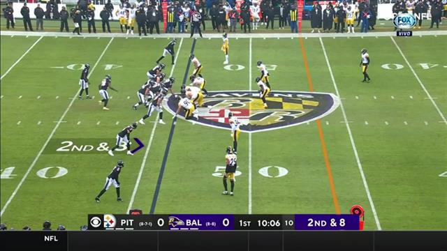 Resumen, Steelers 16-13 Ravens: NFL