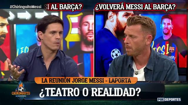 El regreso de Lionel Messi... ¿Teatro o realidad?: El Chiringuito