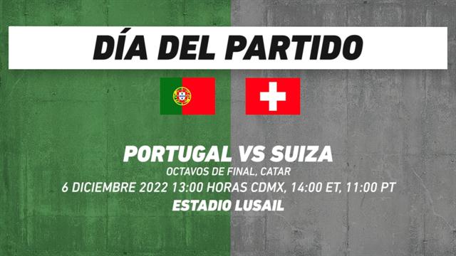 Portugal vs Suiza: Catar