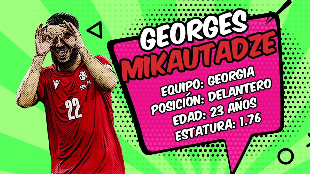 El Héroe del día, Georges Mikautadze: Euro 2024