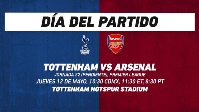 Tottenham vs Arsenal, frente a frente: Premier League