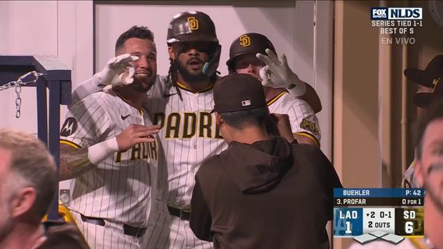 Home Run, Los Angeles Dodgers 1-6 San Diego Padres: MLB