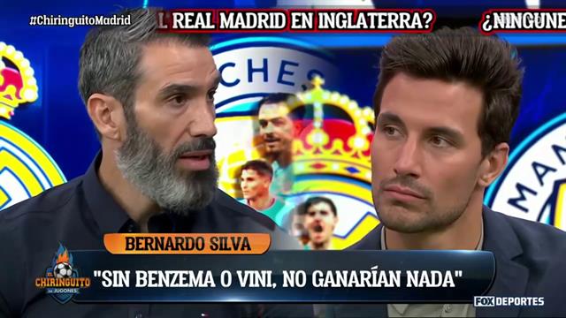 Bernardo Silva descartó que Real Madrid sea exitoso por su escudo: El Chiringuito