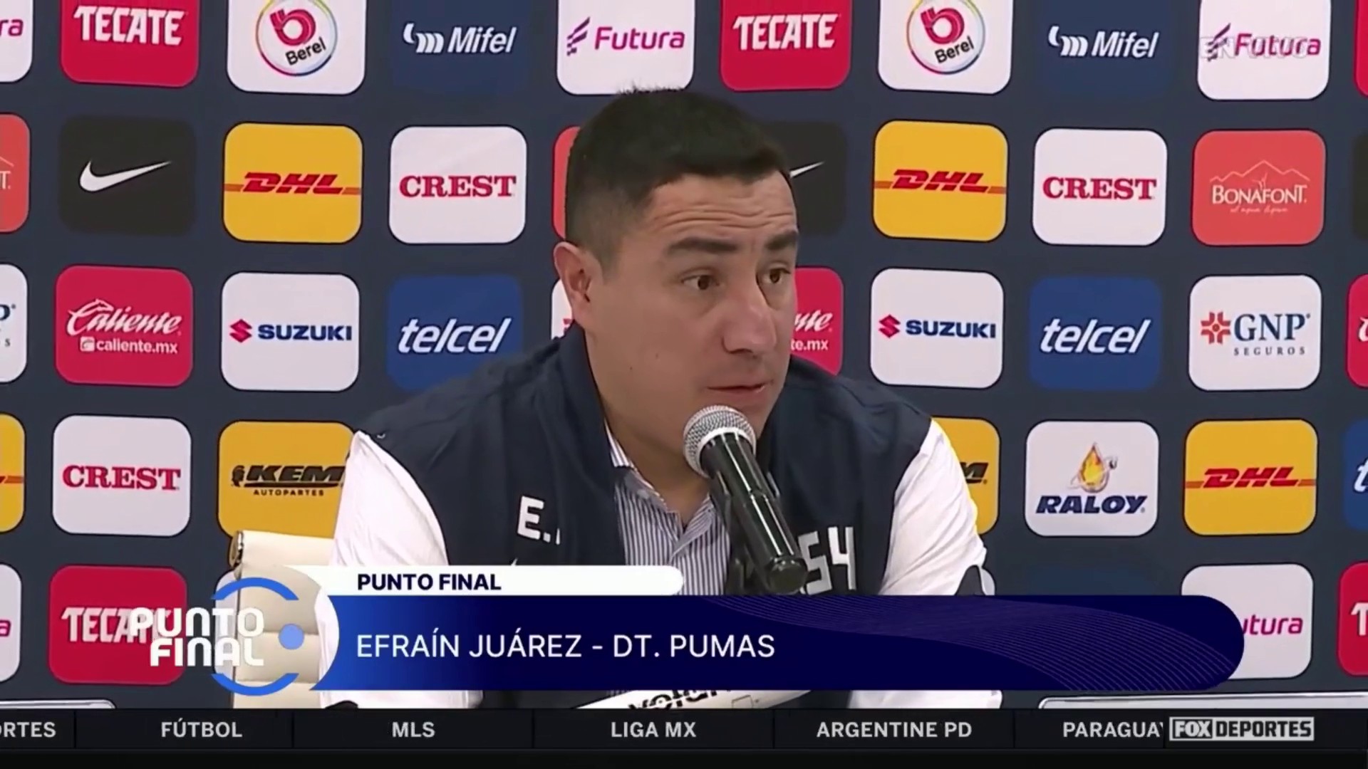 “Veremos para que nos alcanza”Efraín Juárez: Punto Final