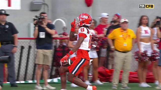 Touchdown, Illinois 7-0 Nebraska: College Football