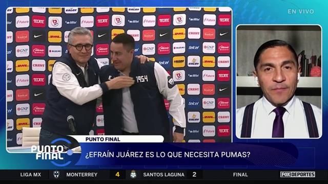 ¿Regresará Efraín Juárez a las bases de Pumas? Punto Final