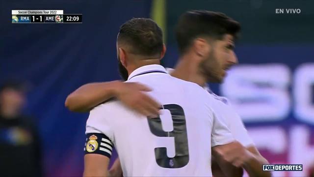 GOL: Real Madrid 1 - 1 América