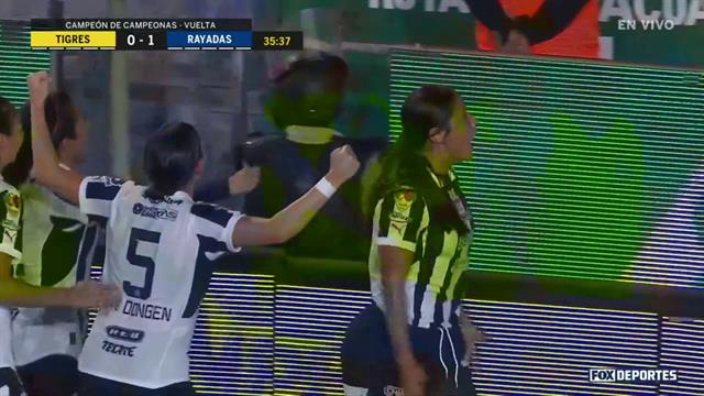 Gol, Tigres 0 - 1 Rayadas: Liga MX Femenil