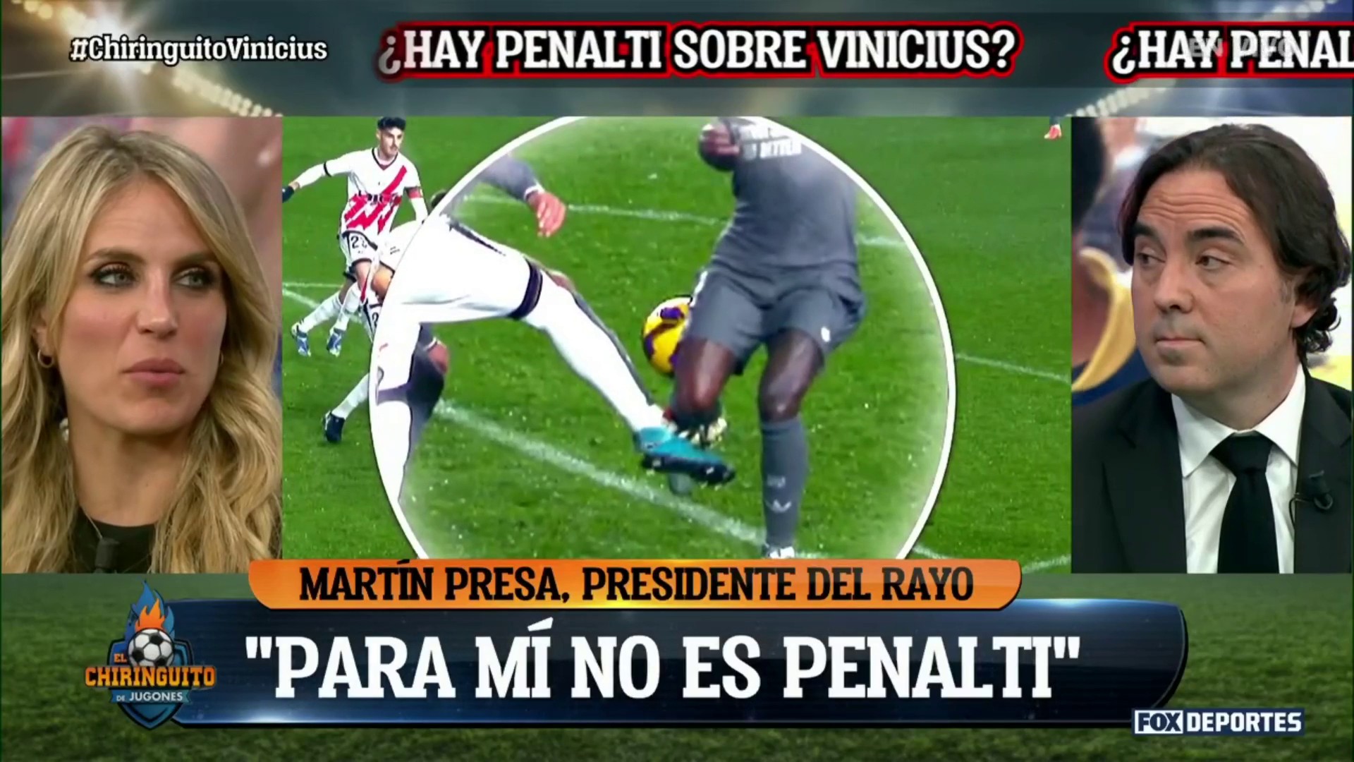 En el partido entre el Rayo Vallecano y el Real Madrid: El Chiringuito