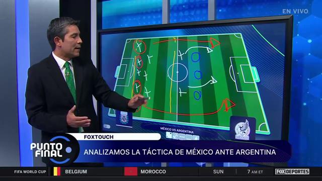 Analizamos la táctica en el México vs Argentina: Punto Final Catar