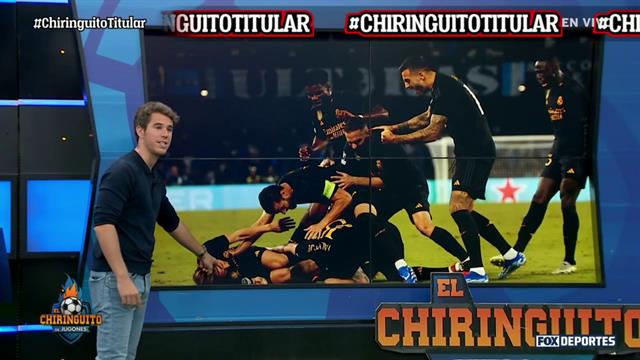 Modric se lleva el festejo del autogol de Napoli: El Chiringuito