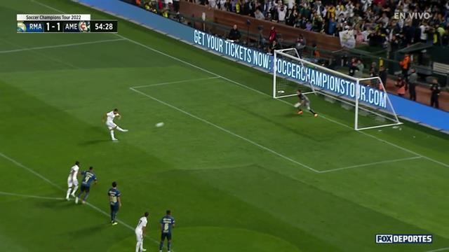 GOL: Real Madrid 2 - 1 América