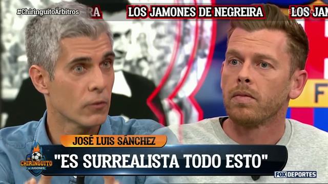 "Es surrealista todo esto", José Luis Sánchez: El Chiringuito