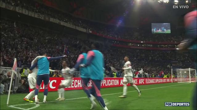 Gol, Lyon 3-0 Valenciennes: Copa de Francia