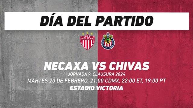 Necaxa vs Chivas, frente a frente: Liga MX