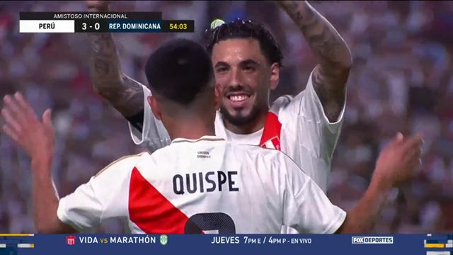 Gol, Perú 3-0 República Dominicana: Amistoso Internacional