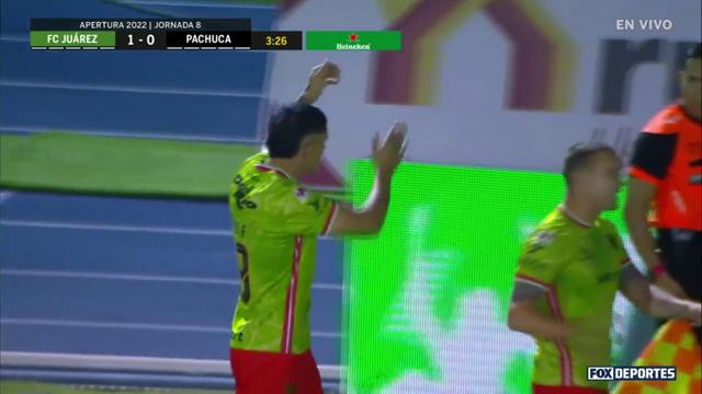 Gol, Juárez 1-0 Pachuca: Liga MX