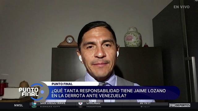 ¿A ‘Jimmy’ Lozano le hace falta autoridad en la selección mexicana?: Punto Final
