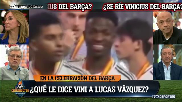 Vinícius sonríe después de la goleada que sufrió Real Madrid ante Barcelona: El Chiringuito