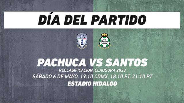 Pachuca vs Santos, frente a frente: Liga MX
