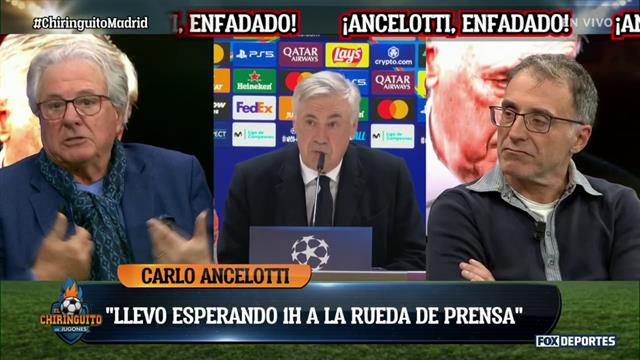 ¿Ancelotti enfadado por el funcionamiento del Real Madrid?: El Chiringuito