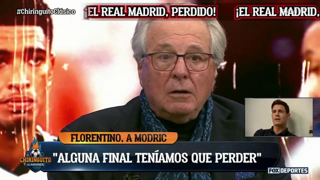 "Alguna final teníamos que perder", el mensaje de Florentino Pérez a Luka Modric: El Chiringuito