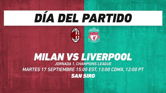 Milan vs Liverpool, frente a frente: Champions League