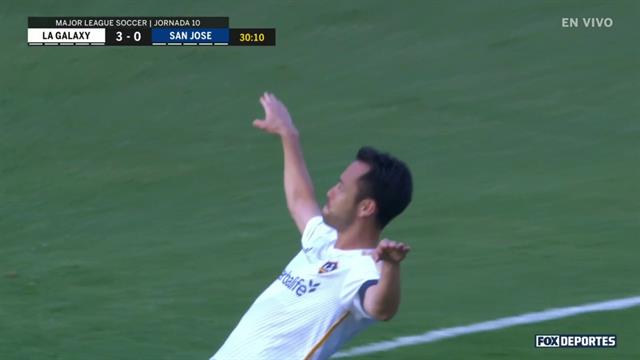 Gol, LA Galaxy 3-0 San Jose Earthquakes: MLS