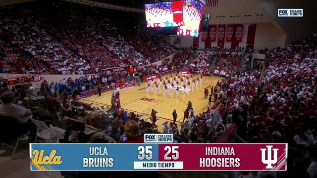 Resumen Medio Tiempo, UCLA 35-25 Indiana: College Basketball