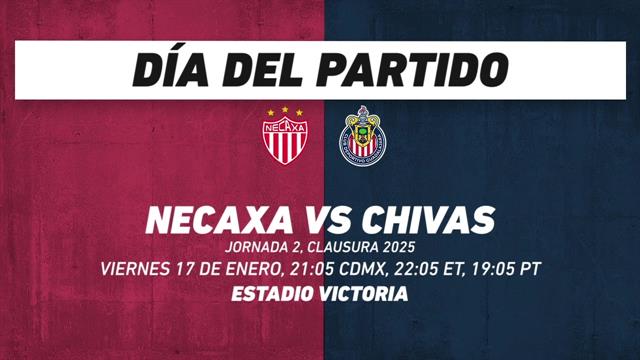 Necaxa vs Chivas, frente a frente: Liga MX